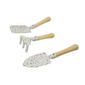 PIONEERA Garden Tool Set- Durable Polka Dot Hand Tools for Digging Planting & Weeding