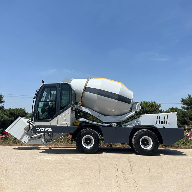 LTMG Concrete Mixer Truck 3 Cubic Truck Cement Mixer Self-loading Concrete Mixer Truck