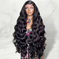 Vendor Recommendation Human Hair Wigs Natural Black 13x6 HD Human Hair Lace Front Wig 250 Density Body Wave Wig Beauty Products