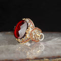 Hot New Men's 925 Sterling Ring Ottoman Style Bi-Color with Rhodium and Gold Plating Hot Sale Fine Rings