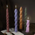 Roman Column Candle Mold Unique High Column Silicone Candle Mold for Home Decor and Jewelry Casting