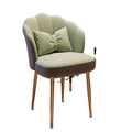 Nordic Elegant Soft Dining Chair Velvet Fabric Armchair Modern Living Room Chair for Home Hotel School