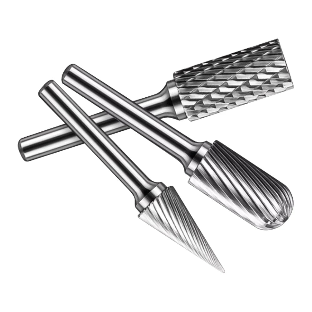 Round Burs Rotary Tool Accessory Carving Bit Perfect for Wood Plastic and Soft Metals Jewelry High Speed Steel