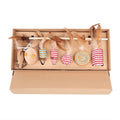 Cat Kitty All-natural Assortments Teaser Wand Interactive Gift Set-7 Piece Feather Toy Collection