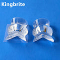 33mm Linear Focus Beam PMMA Lens 10X120 Degree Plastic LED Lens for Window Sill Light Wall Washer Wall Light OEM Customizable