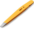Orange Stainless Steel Fine Hairs Eyebrows Tweezers Slanted Eye Brow Clips Removal Pointed Tip Makeup Tools Colorful Beauty