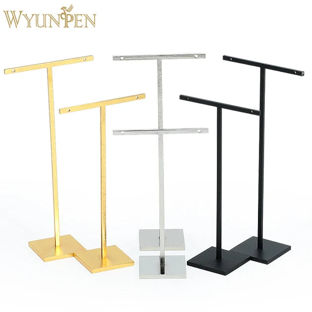 Metal Earrings Drop Jewelry Display Stand Earring Stand Prop Jewelry Display Rack for Store
