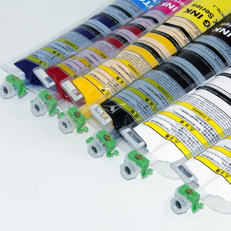 Hot Sale 700ML Textile Pigment Ink Bag with Chip for Brother GTX Pro Gtx-422 DTG Printer
