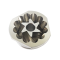 48mm Conical Grinder Burr Set Replacement Stainless Steel Cone Millstone Grinding Burrs for Espresso Machine Delonghi