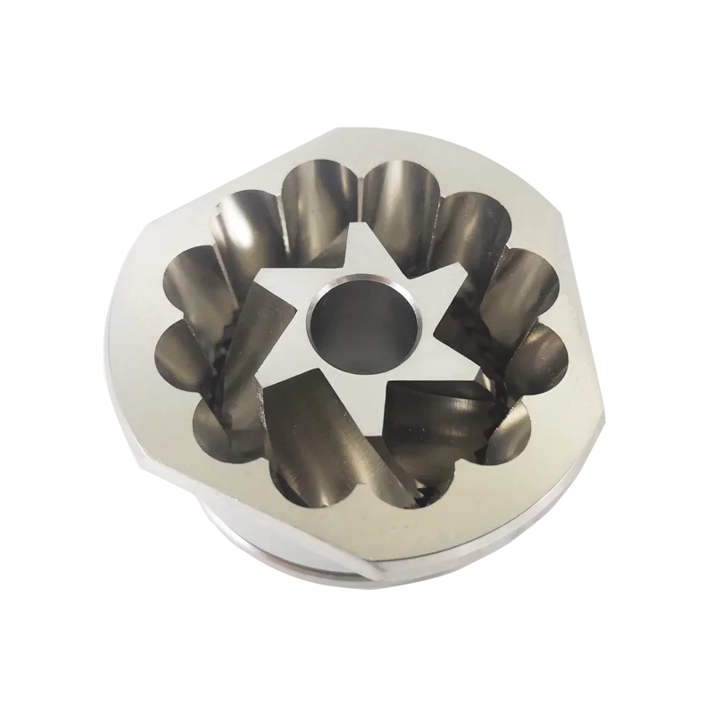 48mm Conical Grinder Burr Set Replacement Stainless Steel Cone Millstone Grinding Burrs for Espresso Machine Delonghi