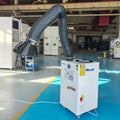 1.5KW Industrial Fume Extractor with Single Flexible Extraction Arm Mobile Welding Fume Dust Collector
