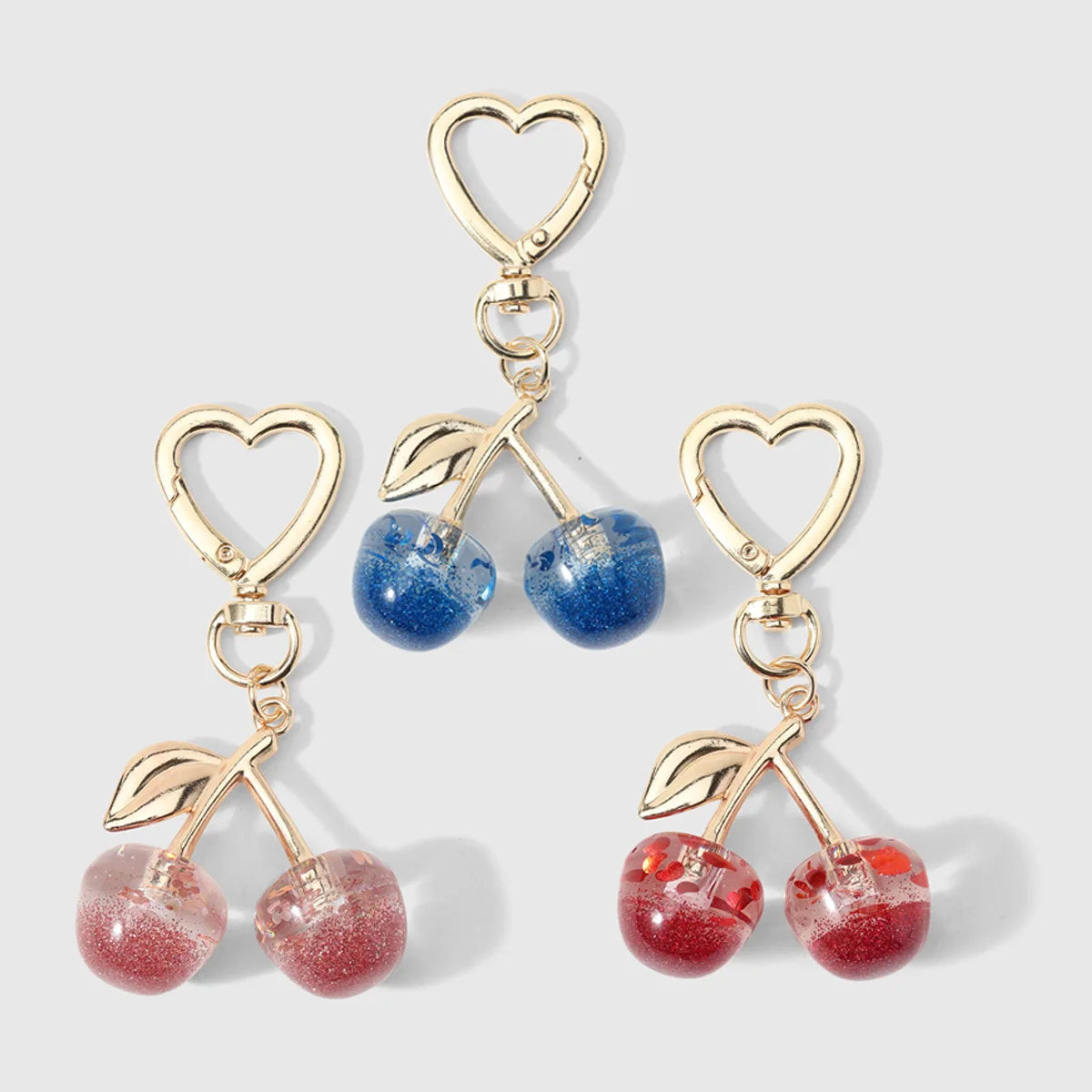 2026 New Hot Elegant Cherry Keychain Bag Charm Exquisite Bag Pendant Keychain