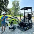 Hightop China Hot Selling 1.5ton Mini Excavator Electric_mini Excavator HT 15 Pro