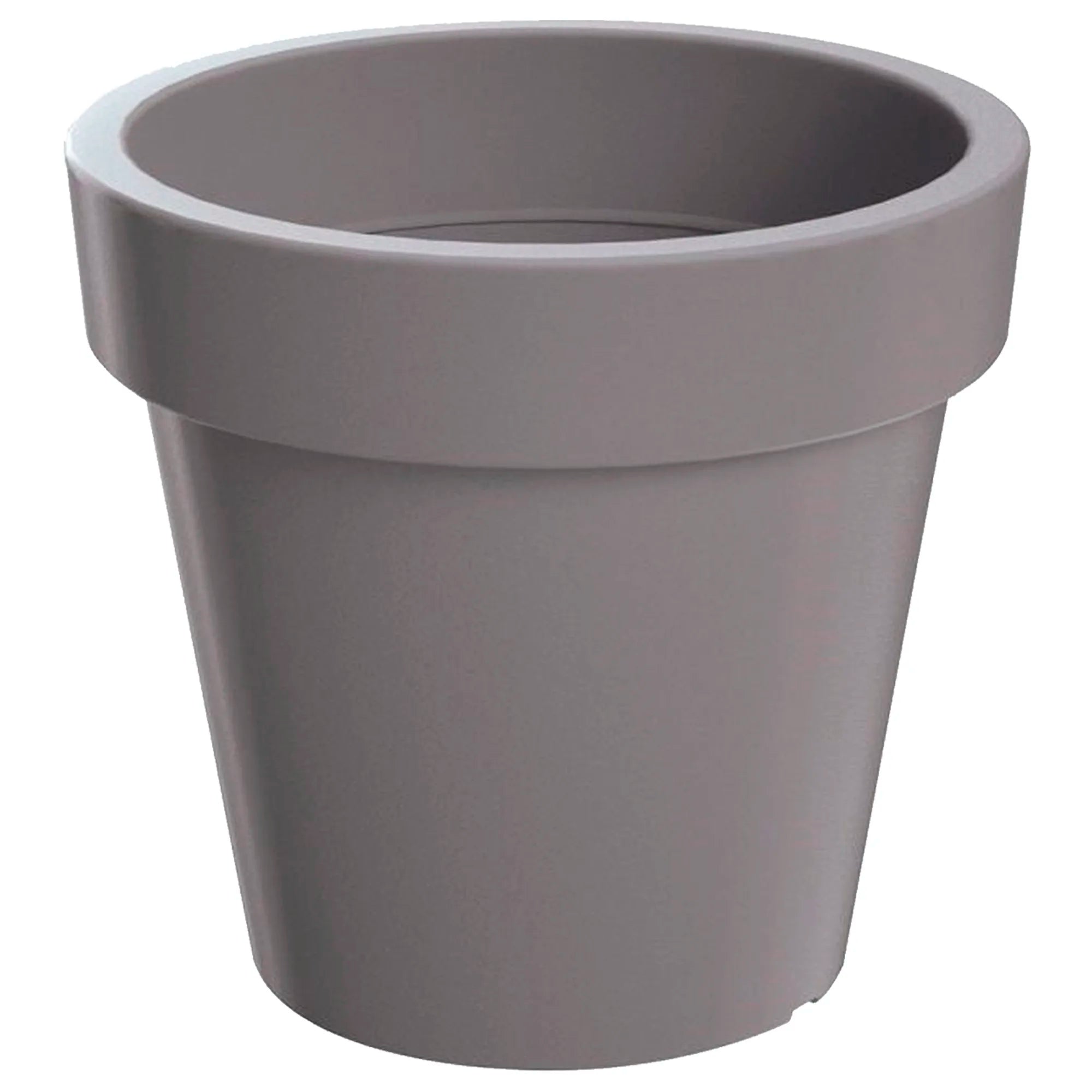 LEXO ROUND 430L planter dimensions (mm) 995x995x915 color Stone Grey
