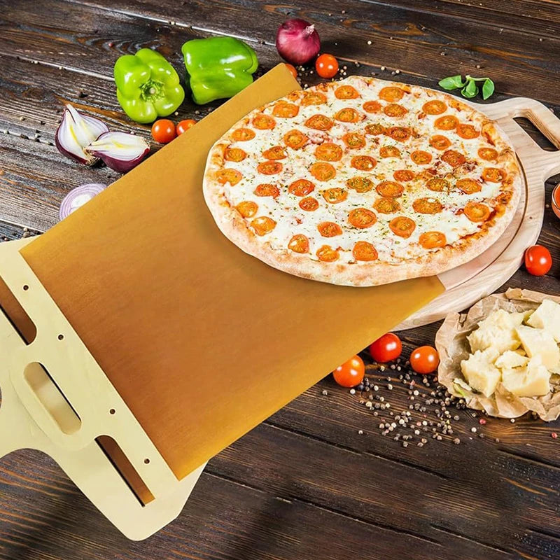 Hot Sale Wholesale Wood Handle Tool Multifunctional Cake Shovel Sliding Pizza Peel