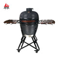 KIMSTONE KimPu Series Kamado Grill 21 Inch with Grill Accessories Barbecue for Beginners Keep Constant Temperature Ceramic Grill