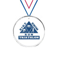 High-Quality Acrylic Award Medals with Custom Logo for Sports Competitions
