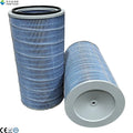 Replacement Industrial Dust Collector Blue Nano Flame Retardant F9 Cellulose Paper Pleated Air Filter Element Cartridge