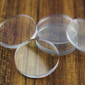 Highly Transparent PVC Anti slip Glass Table Spacers Rubber Bumpers Non Adhesive Pads Glass Desk Protectors Furniture Pads MegaBDM