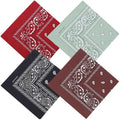 Custom Print Logo Multifunctional Neckerchief Paisley Scarf Factory Double Digital Printing Shawl Hijab Bandanna