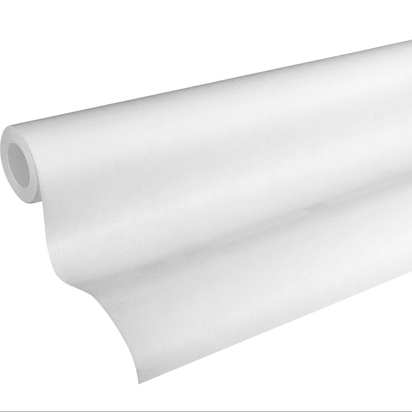 Made in Germany - Coatable Wallpaper rolls Plain Colour Paintable White Non Woven Vinyl Wallpaper for painting - 2500 x 106 m