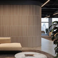 Office Decorative 100% Pet Felt Acoustic Panel Composite with V Grooved