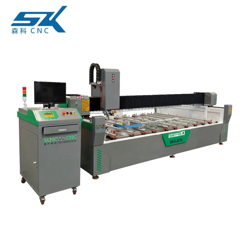 Industrial Automatic Vertical Glass Drilling Engraving Mirror Frosting Etching Sandblasting Machine