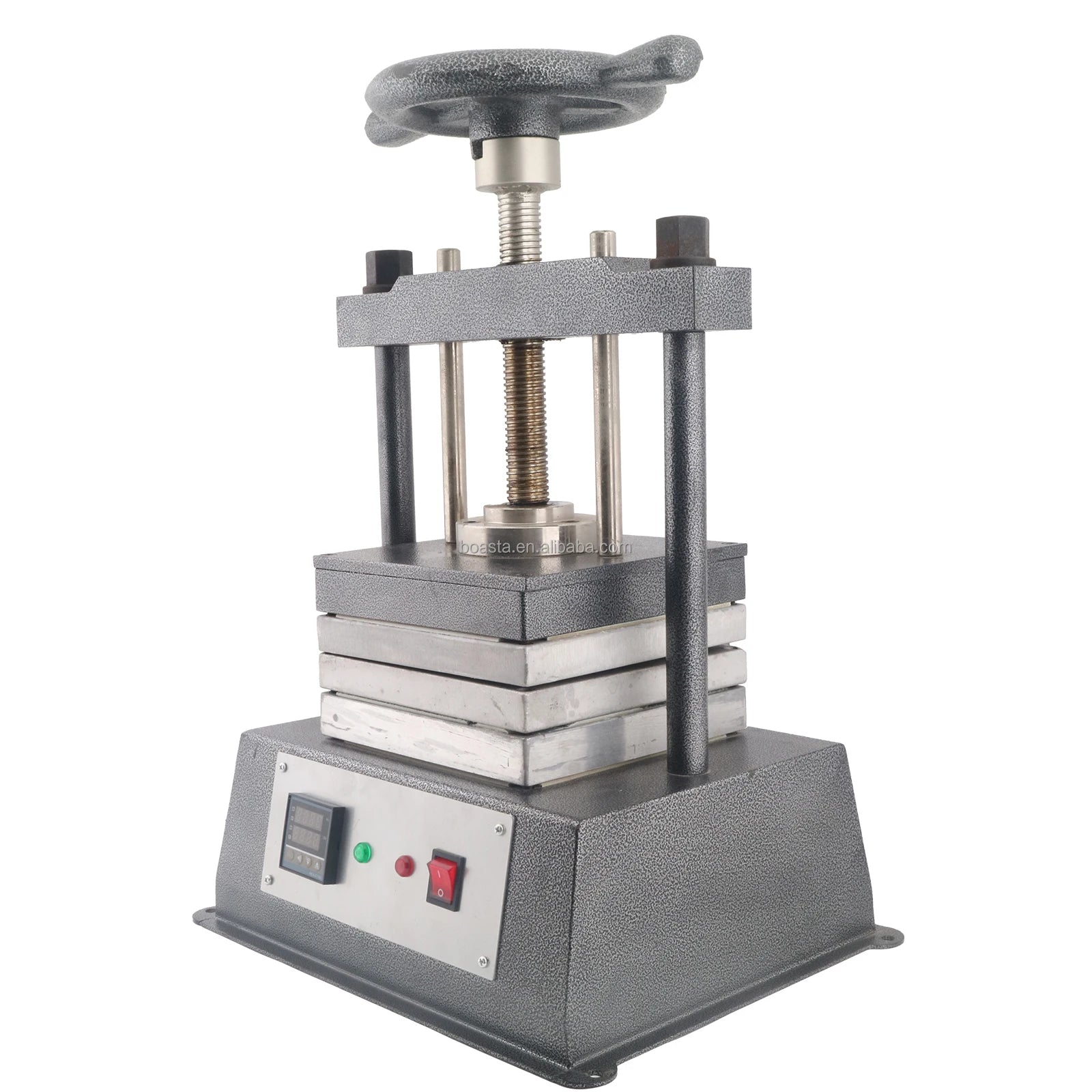 Boasta 220V 900W 8x8 Inch 200â„ƒ Digital Hydraulic Heat Press Machine for Jewelry Molding Making High Temperature Plate Press