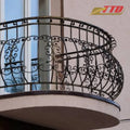 Decorative Wrought Iron Railings for Villa Balconies Living Rooms Scenic Views Modern Design Vietnam Supplier TTD Brand 1 Year
