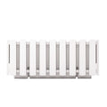 BOARDEE FENCYCASE balcony planter dimensions (mm) 380x180x162 color White