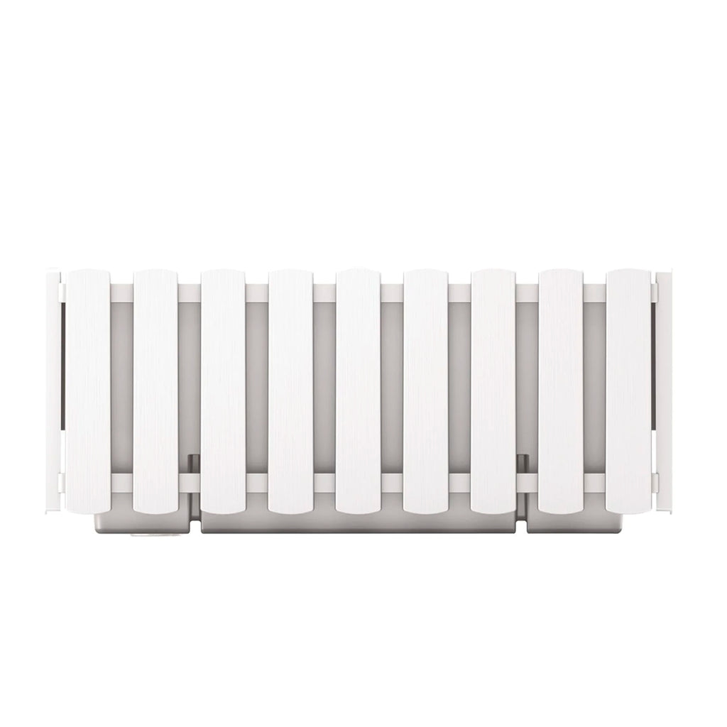 BOARDEE FENCYCASE balcony planter dimensions (mm) 380x180x162 color White
