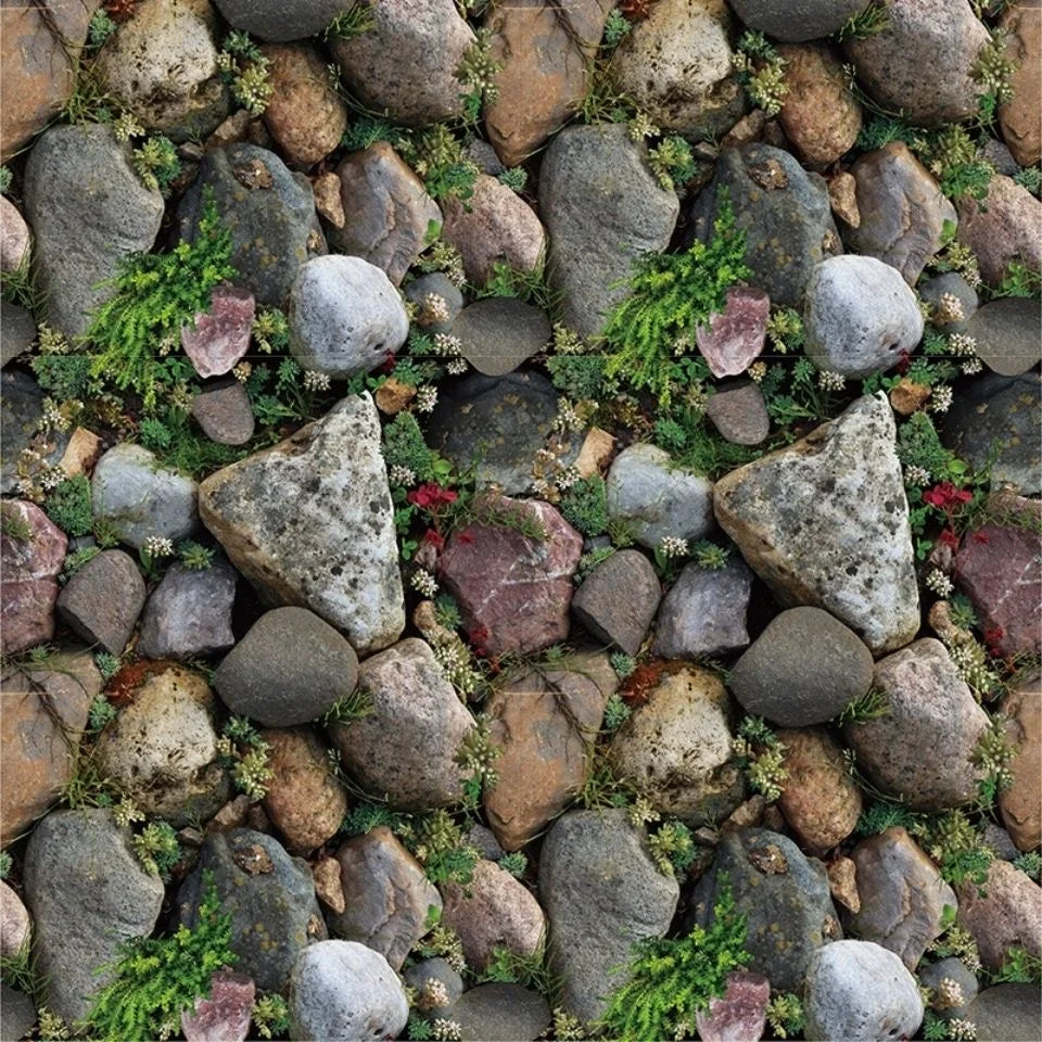 UDK Hot Sell PVC 45cm 3D Stone Pattern Self Adhesive Wallpaper Peel and Stick Wall Sticker for Wall & Furniture Decoration