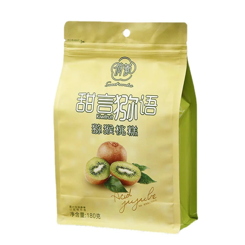 Custom Mylar Bags Flat Bottom Standing up Pouch with Spout Seal for Food Edibles Coffee 4x5 Die Cut Shape Gravure Printed Zipper