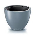 HEOS 10L planter with reservoir dimensions (mm) 298x298x230 light grey color