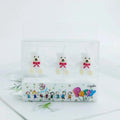 Factory Price Cute Christmas Teddy Bear Shaped Birthday Candles