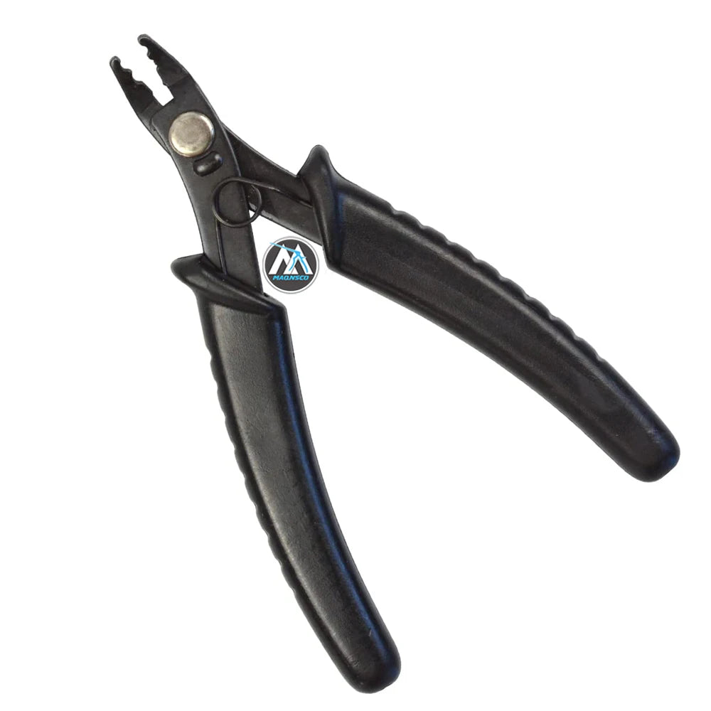 Multi-Functional Stainless Steel Hair Pliers Bead Crimping for Beading Micro Nano Ring Hair Extensions Opener and Removal Tool