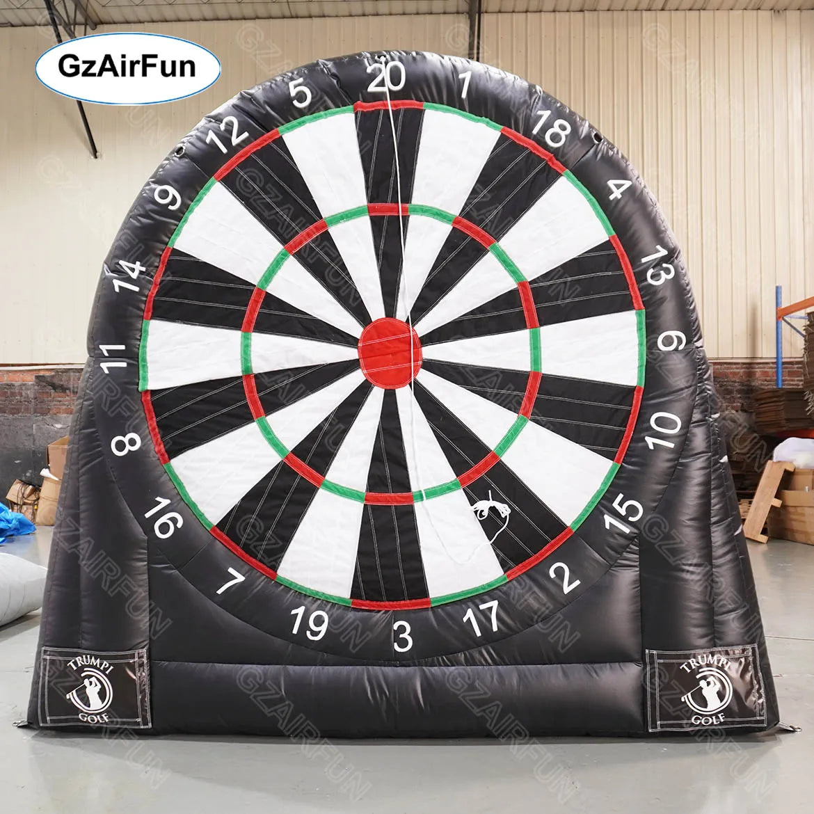 Custom Outdoor Fun Game Giant Inflatable Soccer Dartboard Outdoor Football Shooting