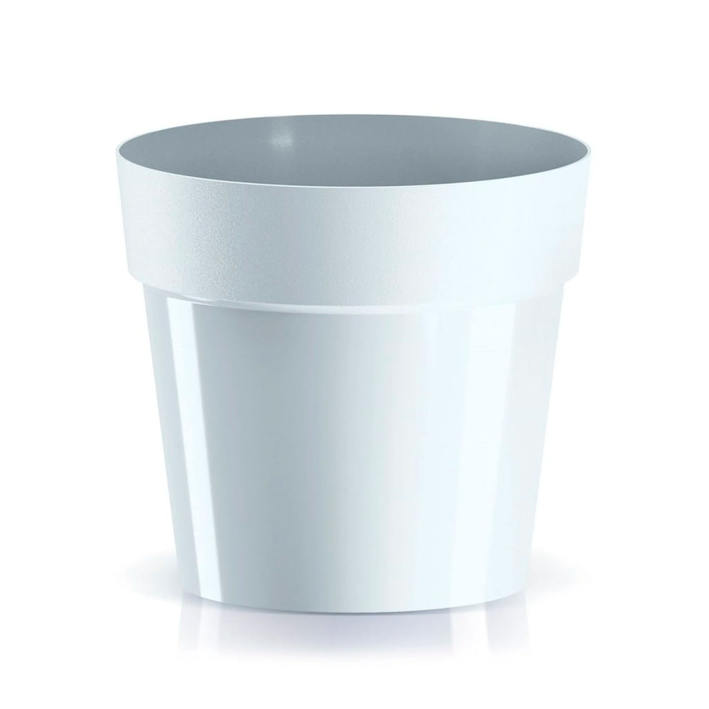 CUBE BASIC flower pot dimensions (mm) 109x109x100 color White