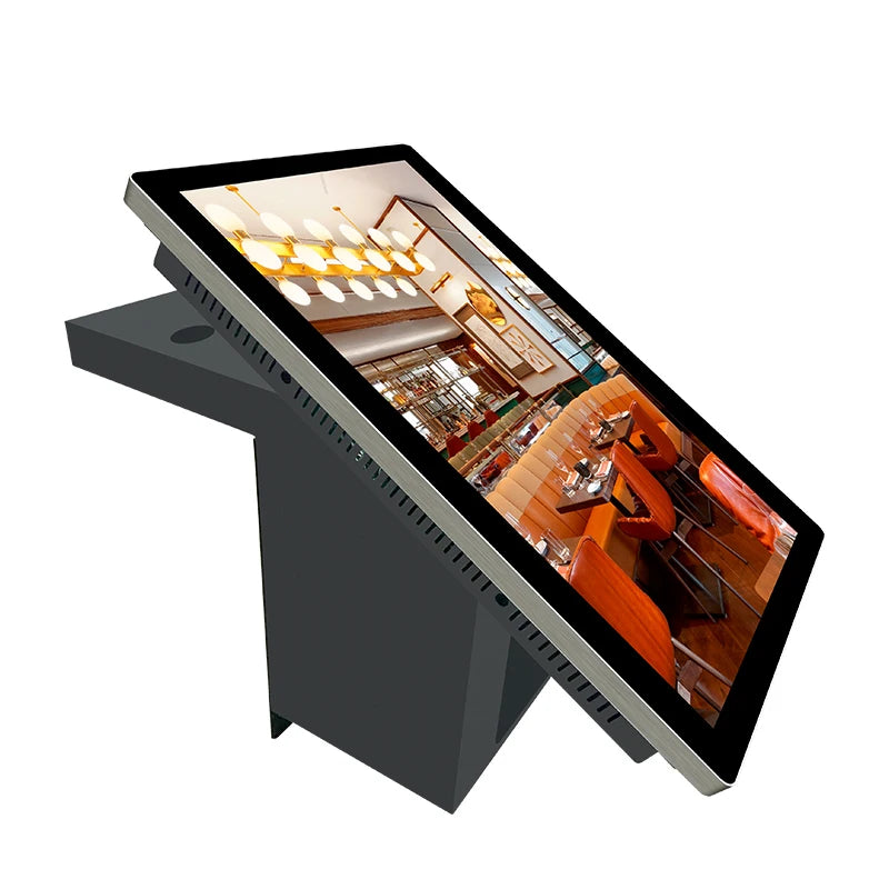 15.6 Inch 21.5 Inch 24inch 32inch HD Touch Screen Countertop Combined Self Checkout Kiosk Self Ordering Payment Display
