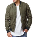 2025 Casual Jacket Men Loose Outdoor Sport Baseball Bomber Jacket Autumn O neck Red Black White Green Colors Autumn Jacket