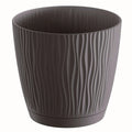 SANDY P 0.6L. flower pot dimensions (mm) 108x108x102 Anthracite color