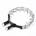 Pet Dog Training Prong-Pinch Adjustable Metal Steel Chain Choke Spike Collar