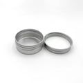 Cosmetic Packaging 5ml 10ml 30ml 50ml 60ml 80ml 100ml 200ml 300ml Round Tin Box Container Wax Can Aluminum Jar With Screw Cap