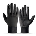 Melenlt New Arrival Touchscreen Running & Cycling Gloves Custom Anti-Slip Silicone Gel Winter Thermal Fleece Lining