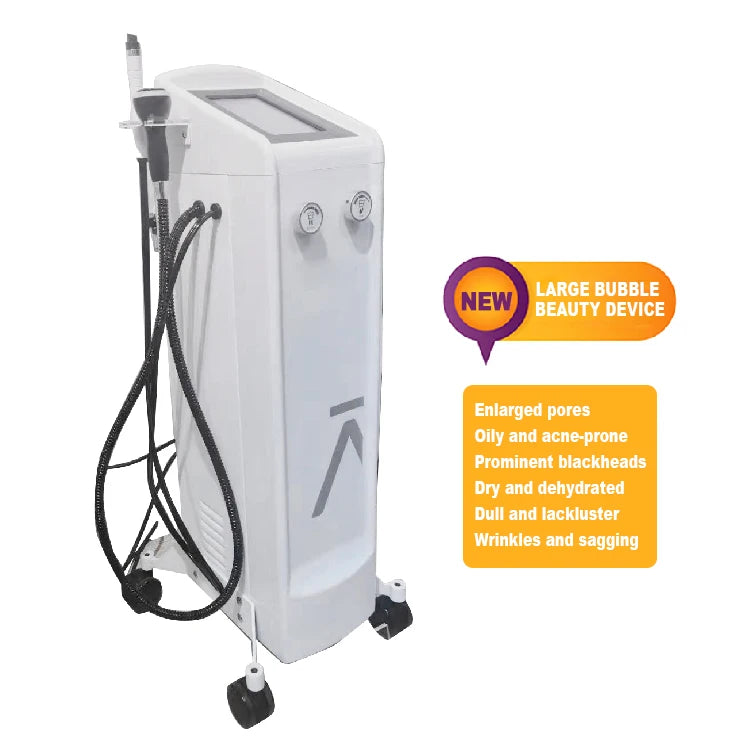 New Large Bubble Oxygen Jet Peel Machine Hydra Dermabrasion for Anti-Aging Lifting & Firming