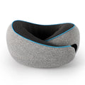 Customization Portable Slow Rebound Memory Foam U-shaped Pillow Ergonomic Breathable Soft Neck Warp Support Travel Neck Pillow