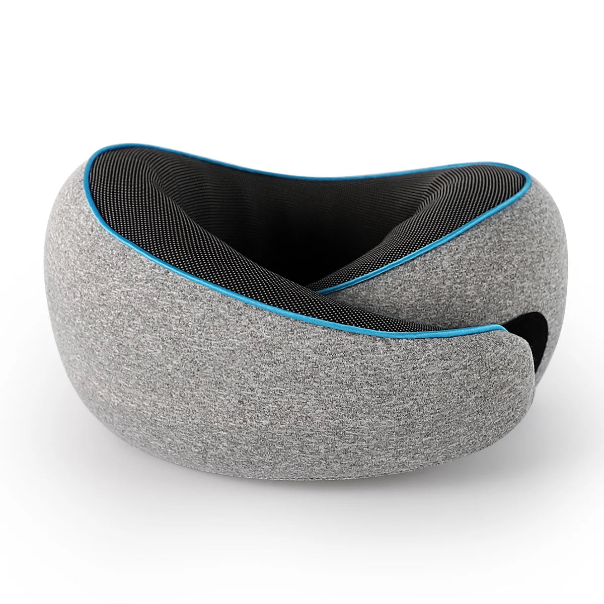 Customization Portable Slow Rebound Memory Foam U-shaped Pillow Ergonomic Breathable Soft Neck Warp Support Travel Neck Pillow