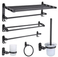 Custom European Style Square Metal Towel Rack Tower Bar Ring Hotel Kitchen and Bathroom Accessories