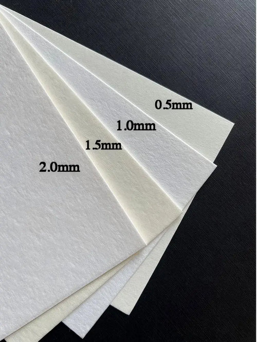 0.5mm 1.0mm 1.5mm 2.0mm Absorbent Paper Coasters Absorbent Test Paper and Drawing Paperboard for Blotting