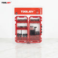 Heavy Machinery Fastening 55PCS S2 Steel Impact Bit Set Magnetic Long-Life Screwdriver Bits for Industrial Power Tools